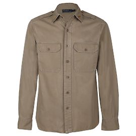 Camicia ricamata Polo Ralph Lauren Beige