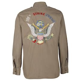 Polo Ralph Lauren-Polo Ralph Lauren Embroidered Shirt-Beige