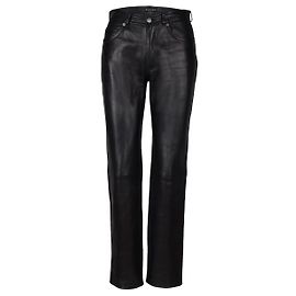 Gucci-Lederhose Schwarz
