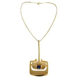 Autre Marque-Rigid necklace-Golden