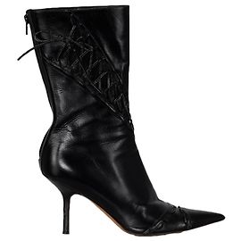 Christian Dior Dior Pointed Boots Black