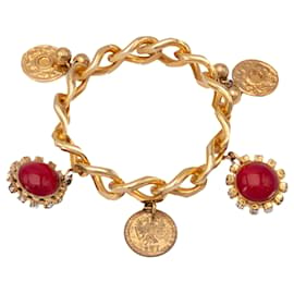 Autre Marque-Collection Privée Armband mit roten Charms-Rot