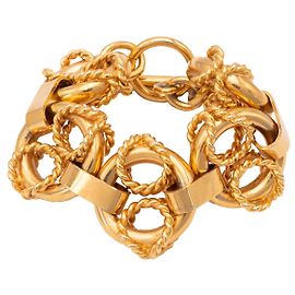 Pulsera de cadena Gianfranco Ferré Dorado