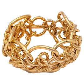 Autre Marque Bracciale a catena della Collezione Privata D'oro