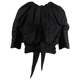 Rick Owens-Cropped Jacket-Black