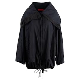 Autre Marque-Silk Organza Jacket-Black