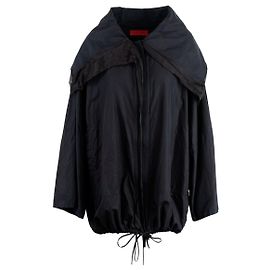 Autre Marque Giacca Diliborio in organza di seta nera Nero