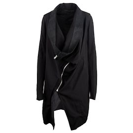Rick Owens Asymmetrical Jacket Black