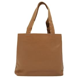 Prada-PRADA Tote Bag Leather Brown Auth ar7923-Brown
