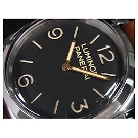 Panerai-PANERAI Luminor1950 3 DAY'S 47 MM PAM00372 Genuine goods Mens-Silvery