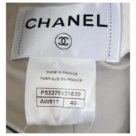 Chanel-Chanel SS16 16P Pearly Grey Fantasy Tweed Jacket-Grey