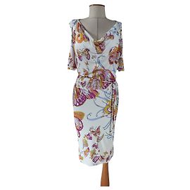 Vestido Emilio Pucci Multicolore em Viscose Multicor