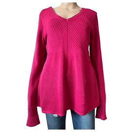 Calvin Klein Pink Cotton Sweater M Pink