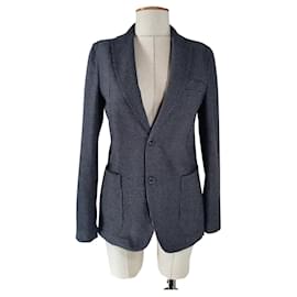 Autre Marque Mulish Houndstooth Blazer Black Grey Black Grey