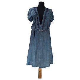 Autre Marque Vestido de seda Rützou Multicolor