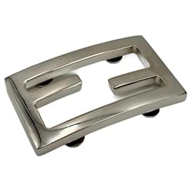Silberne Fendi-Schnalle Silber