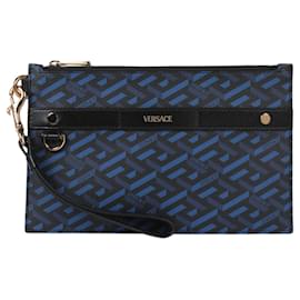 Versace-Versace La Greca Signature Pouch Bag-Multiple colors
