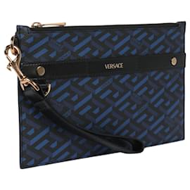 Versace-Versace La Greca Signature Pouch Bag-Multiple colors