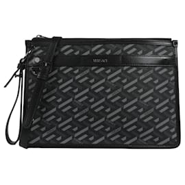 Versace-Versace La Greca Signature Pouch Bag-Multiple colors