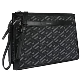 Versace-Versace La Greca Signature Pouch Bag-Multiple colors