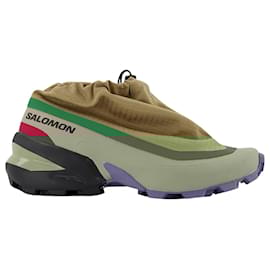Maison Martin Margiela-MM6 X Salomon Cross Low Sneakers in Multi-Multiple colors