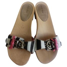 Miu Miu Sabots Multicolore
