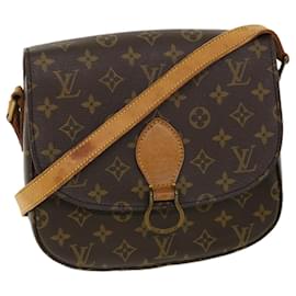 Louis Vuitton-LOUIS VUITTON Monogram Saint Cloud GM Shoulder Bag M51242 LV Auth jk2707-Other