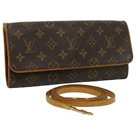 Louis Vuitton-LOUIS VUITTON Monogram Pochette Twin GM Shoulder Bag M51852 LV Auth 32601-Other