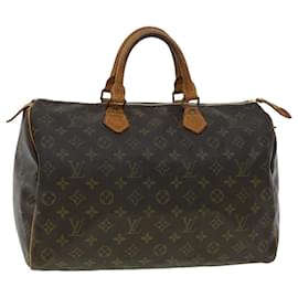 Louis Vuitton-Louis Vuitton Monogram Speedy 35 Hand Bag M41524 LV Auth rd3434-Other
