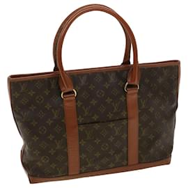 Louis Vuitton-LOUIS VUITTON Monogram Sac Weekend PM Tote Bag M42425 LV Auth jk2765-Other