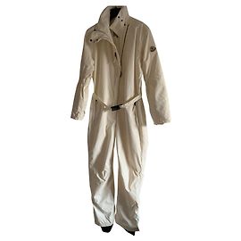 Moncler Grenoble Skisuit White White