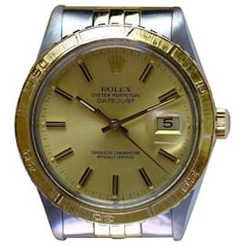 Rolex-Rolex Mens Datejust 16253 Thunderbird Champagne-all Factory -Yellow