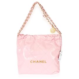 Chanel-Chanel Pink calf leather Small 22 Bag-Pink