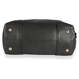 Louis Vuitton-Louis Vuitton Black Veau Cashmere Soft Lockit Mm -Black