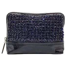 3.1 Phillip Lim Phillip Lim 3.1 Blue/black Minute Sequin Clutch Bag  Blue