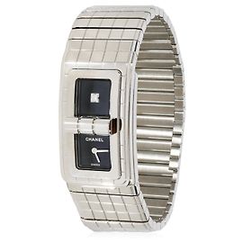 Chanel Code Coco H5144 Women's Watch In  Ss+ceramic  Grey
