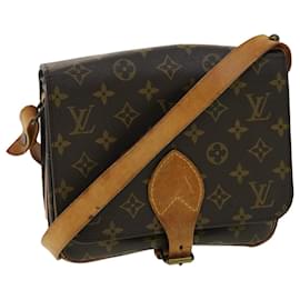 Louis Vuitton-LOUIS VUITTON Monogram Cartouchiere MM Shoulder Bag M51253 LV Auth jk2747-Other