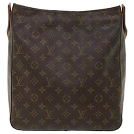 Louis Vuitton-LOUIS VUITTON Monogram Looping GM Shoulder Bag M51145 LV Auth rd3436-Other