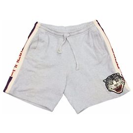 Christian Dior * Gucci Half Pants Shorts Technical Line Sweat Shorts Grau Größe L Grau