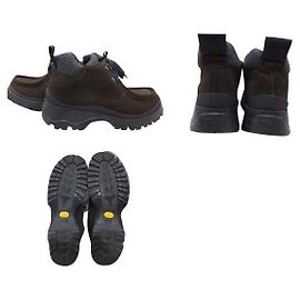 * Prada Suede Boots Size 37 (24.5cm) Khaki Boots Vibram Sole MADE IN ITALY Khaki