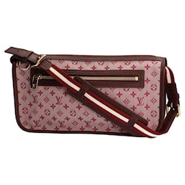 Louis Vuitton-* Louis Vuitton Pochette Catlein Monogram Mini Shoulder Bag Three's Women's-Brown,Pink,Red