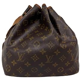 Louis Vuitton-LOUIS VUITTON Monogram Petit Noe Shoulder Bag M42226 LV Auth 32554-Other