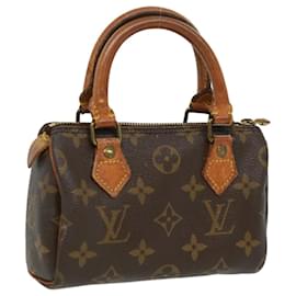 Louis Vuitton-LOUIS VUITTON Monogram Mini Speedy Hand Bag M41534 LV Auth jk2682-Other