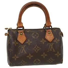 Louis Vuitton-LOUIS VUITTON Monogram Mini Speedy Hand Bag M41534 LV Auth jk2682-Other