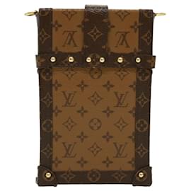Louis Vuitton-LOUIS VUITTON Reverse Pochette Trunk Vertical Shoulder Bag M67873 LV Auth 32652a-Other