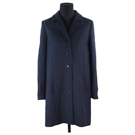 Carven Abrigo tallado 36 Azul