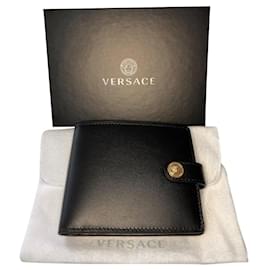 Versace-Versace - Portefeuille compact-Noir