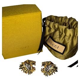 Orecchino testa superiore Gucci Gold hardware