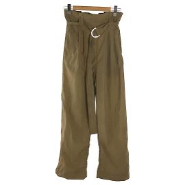 Ganni-Hosen Khaki