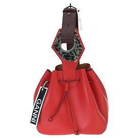 Borsa GANNI Rosso